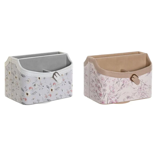 Дистанционно DKD Home Decor Син Сив камила Светло розово 2