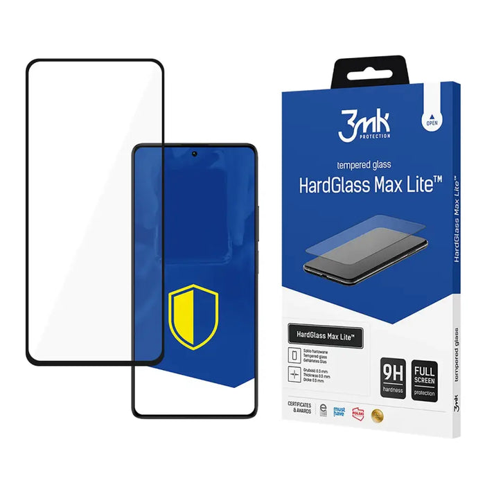 Закалено стъкло 3mk HardGlass Max Lite Black за Xiaomi