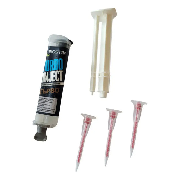 ЛЕПИЛО ЗА ДЪРВО 10 G 3 НАКРАЙНИКА BOSTIK TURBO INJECT