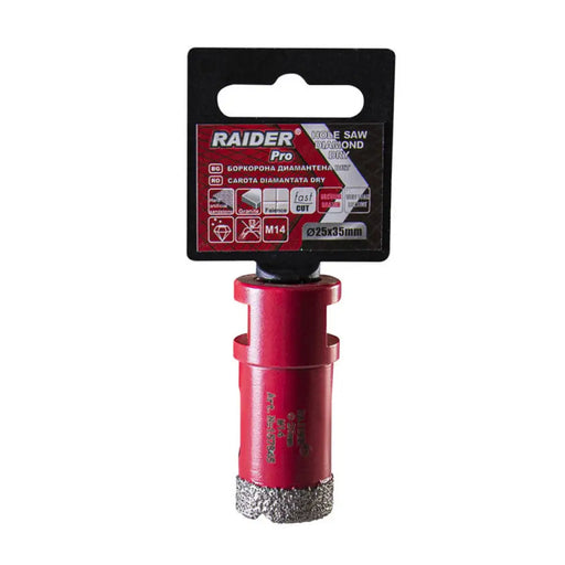 БОРКОРОНА DIAMOND DRY Ф 25 ММ M14 RAIDER PRO