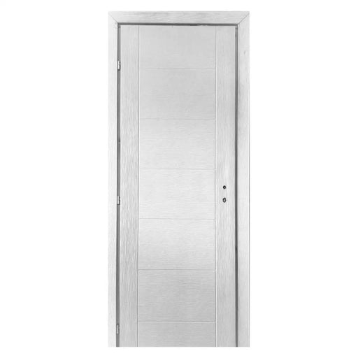 ГРУНДИРАНА ВРАТА С КАСА MODULATO ТРОЯ 80X200Х7 СМ. ЛЯВА