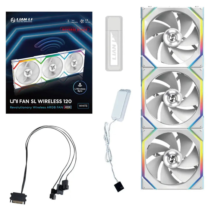 Вентилатори 3бр Lian Li UNI FAN SL Wireless ARGB PWM