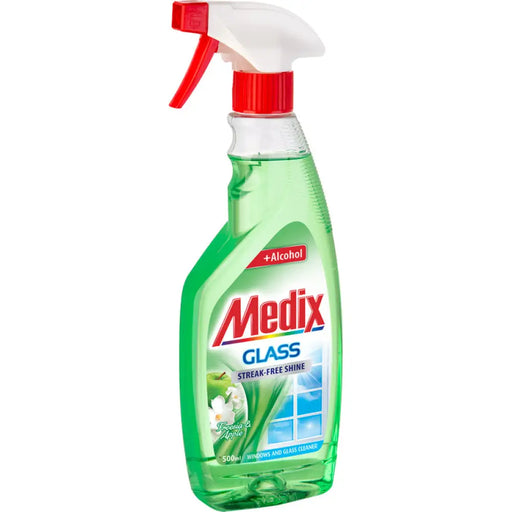 ПРЕПАРАТ ЗА ПРОЗОРЦИ И СТЪКЛА 500 ML ЯБЪЛКА MEDIX