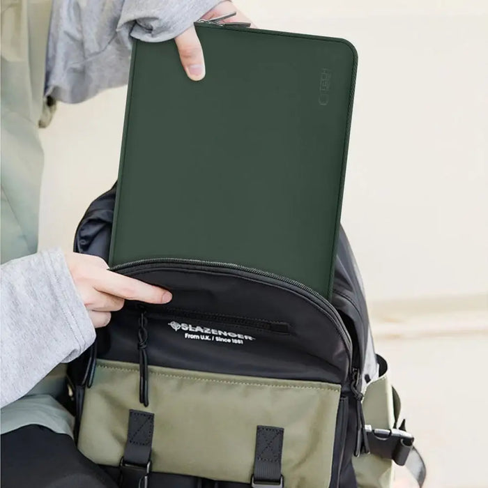 Чанта за лаптоп Tech-Protect Neoslim 15-16’’ - зелена