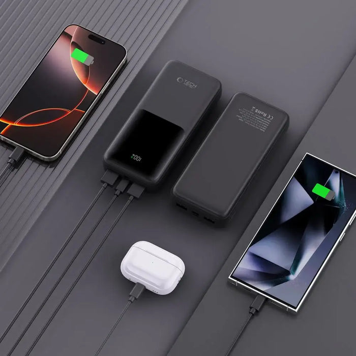 Преносима батерия Powerbank Tech-Protect PB02 20000mAh