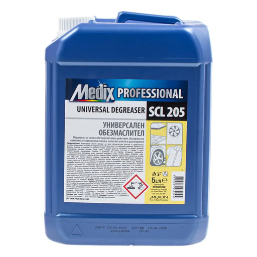 ОБЕЗМАСЛИТЕЛ УНИВЕРСАЛЕН 5 L SCL 205 MEDIX PROFESSIONAL
