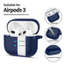 Силиконов калъф Tech-Protect за Apple AirPods 3 - син