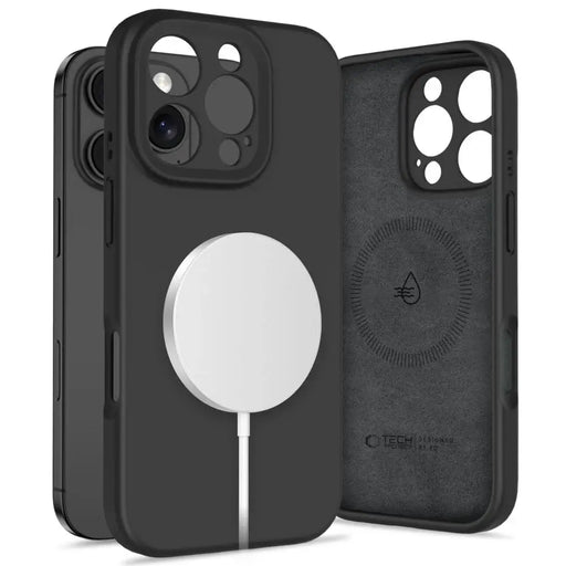 Течен силиконов калъф MagSafe Tech-Protect за iPhone 16 Pro
