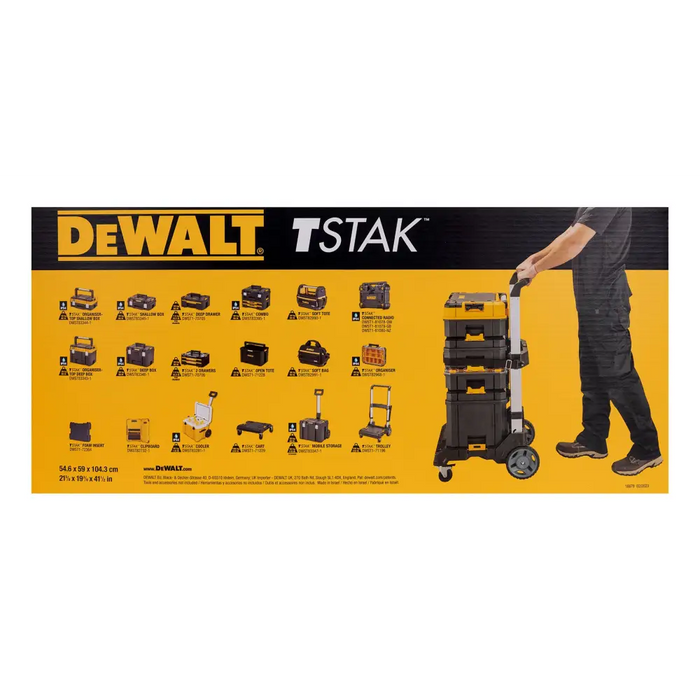 Ръчна количка DeWALT DWST1-71196 Метална Пластмасова плоска