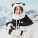 Ски ръкавици Qunature Panda за деца и възрастни размер S