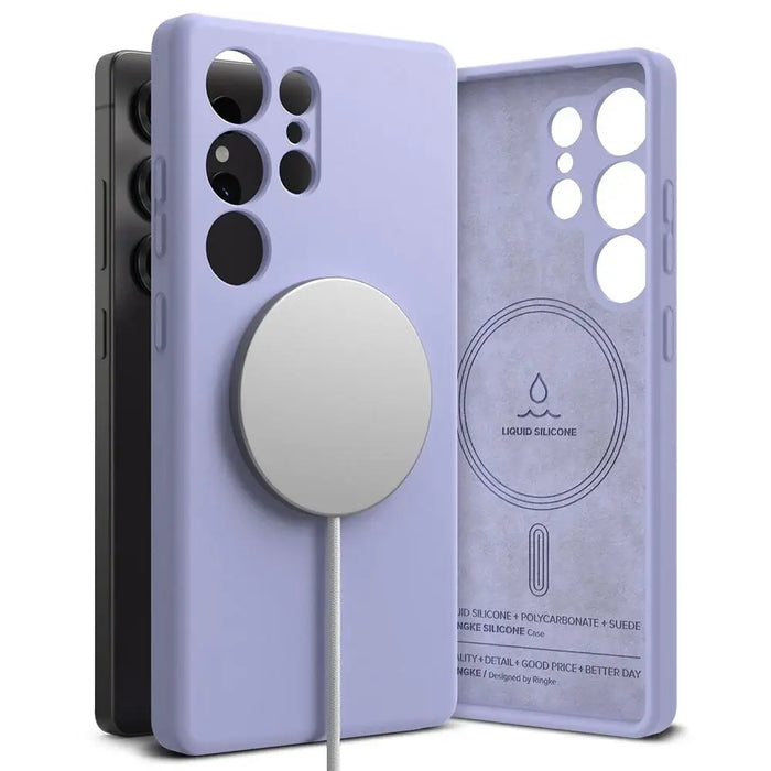 Силиконов калъф Ringke MagSafe за Samsung Galaxy S25 Ultra