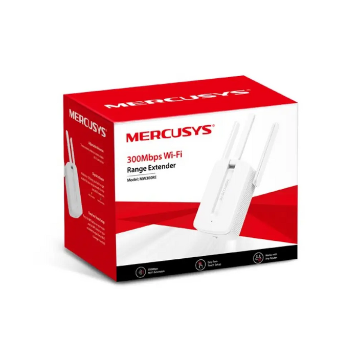 Мрежов удължител Mercusys MW300RE Мрежов предавател