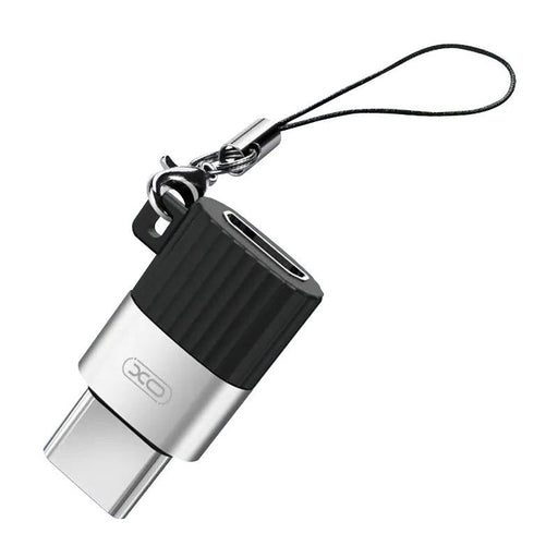 Адаптер XO NB149-A micro-USB към USB-C черен