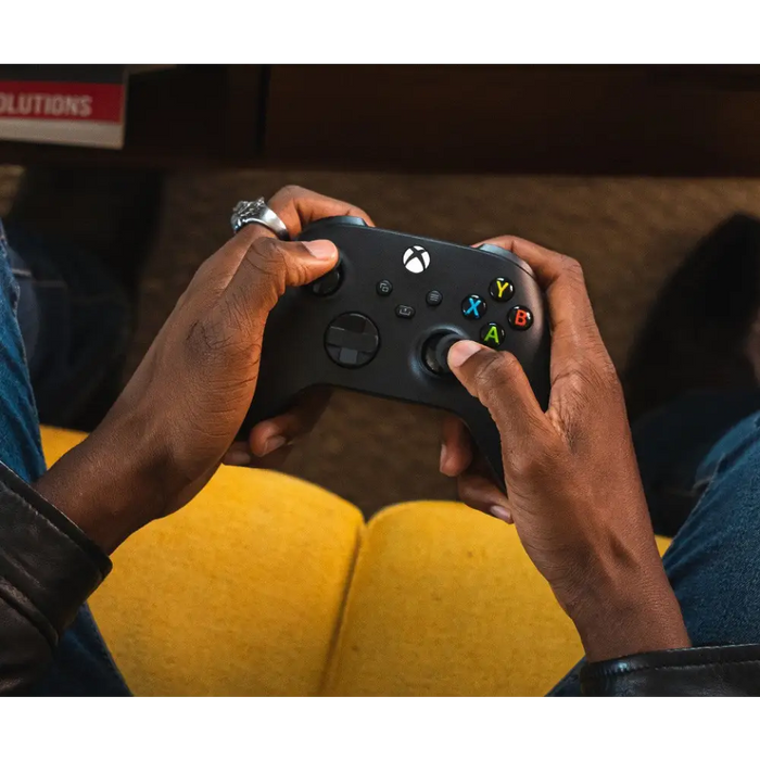 Безжичен контролер Microsoft Xbox Черен Bluetooth геймпад