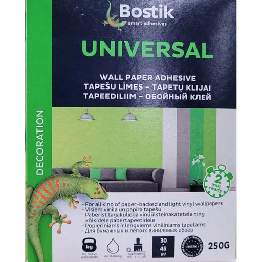 ЛЕПИЛО ЗА ТАПЕТИ УНИВЕРСАЛ STANDART EXPRESS 250 G BOSTIK