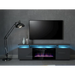 RTV EVA шкаф с електрическа камина 180x40x52 см