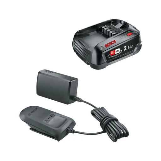 АКУМУЛАТОРНА БАТЕРИЯ И ЗАРЯДНО УСТРОЙСТВО 18 V 2.5 AH BOSCH