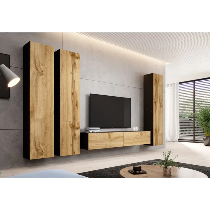 Стойка за телевизор Cama VIGO ’180’ 30/180/40 черно/вотан