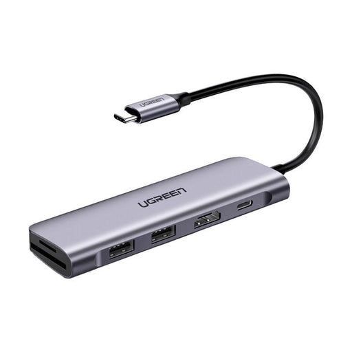 Хъб UGREEN CM195 USB-C към HDMI 2x USB-A 3.0 SD/TF PD