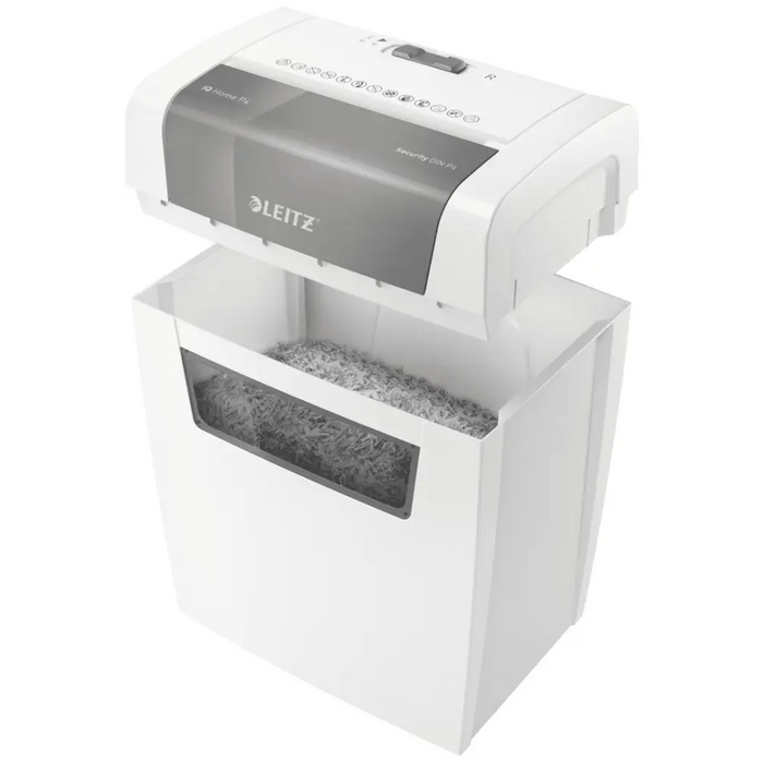 Домашен шредер Leitz IQ P4 6 листа 15 л кофа за боклук
