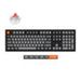 Безжична клавиатура Keychron K10 Max RGB Red Switch (черна)