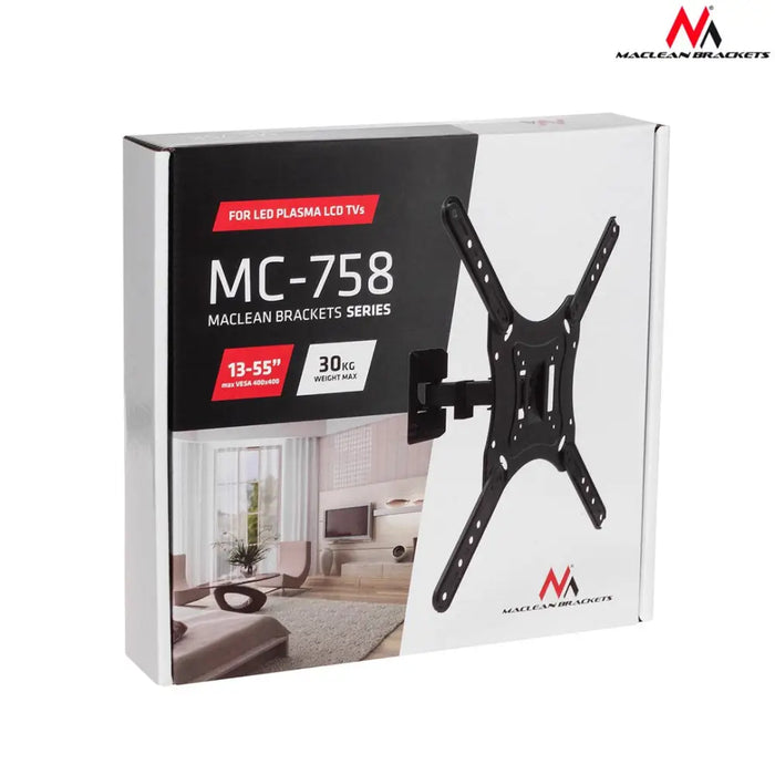 Стойка за стена за телевизор и монитор Maclean MC-758 Скоби