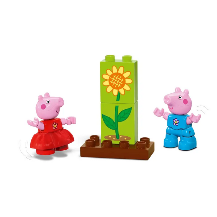 Блокове LEGO DUPLO 10431 Градина с прасе Пепа и къща