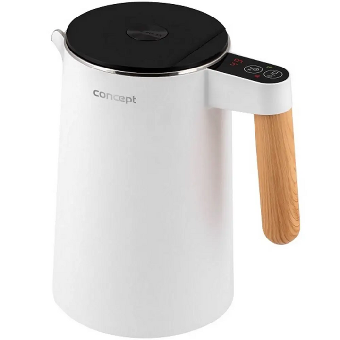 Чайник от неръждаема стомана бял 1,5 л Salt & Pepper