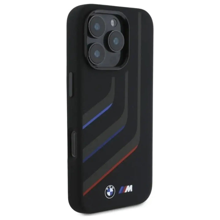 Силиконов калъф BMW Turning Lines MagSafe за iPhone 16 Pro