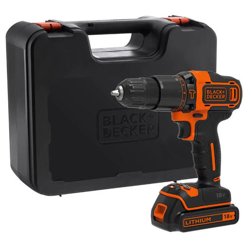 АКУМУЛАТОРНА УДАРНА БОРМАШИНА BLACK&DECKER BDCHD18K-QW 18 V