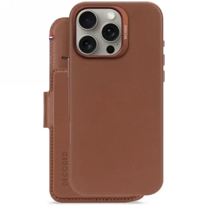 Декодиран кожен портфейл MagSafe Case с портфейл за iPhone