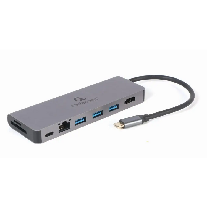 Gembird A-CM-COMBO5-05 USB Type-C 5-в-1 многопортов адаптер