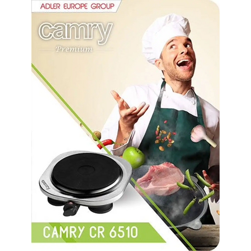 Печка Adler CAMRY CR 6510 Свободностояща Черна,Сива
