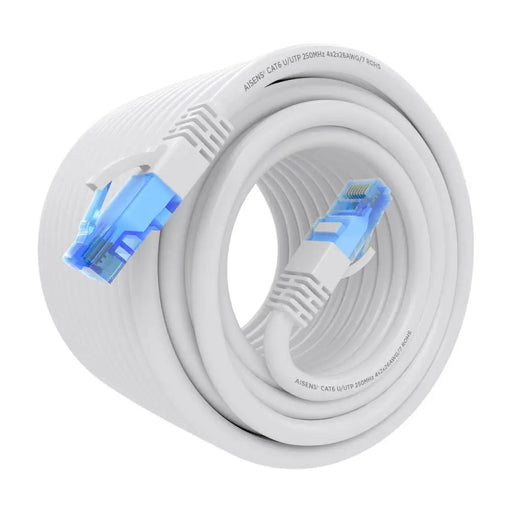 UTP категория 6 твърд мрежови кабел Aisens A135-0827 Бял 15