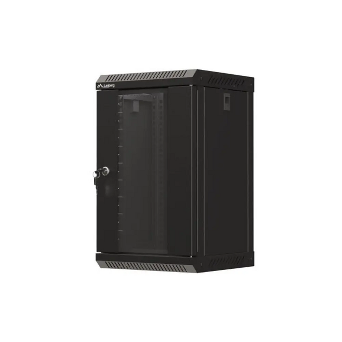 Шкаф Lanberg 10’’ за стенен монтаж 9U/300x300 (плоска