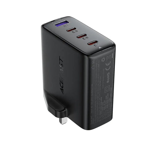 Стенно зарядно устройство Acefast A97 PD100W GaN (3 x USB-C