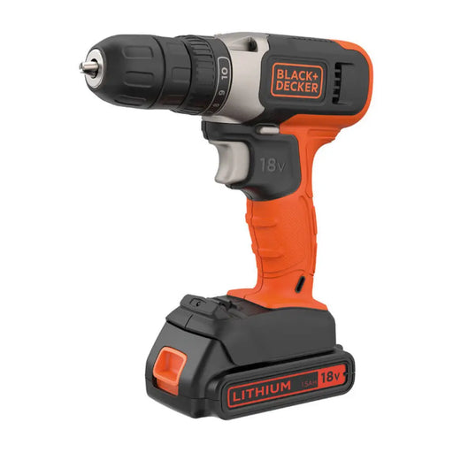 АКУМУЛАТОРНА БОРМАШИНА BLACK&DECKER BCD001C1-QW 18 V 37.00
