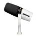 Shure MV7 + -W - трибуна/вокален микрофон с XLR/USB-C