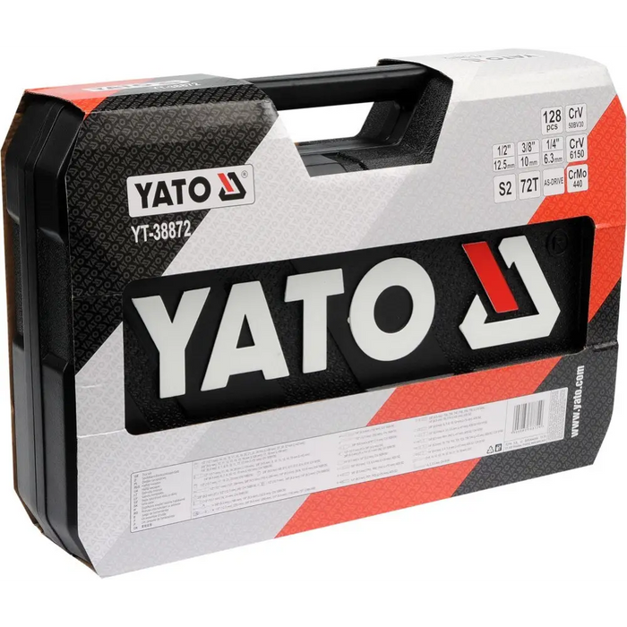 Комплект инструменти за механика Yato YT-38872 128