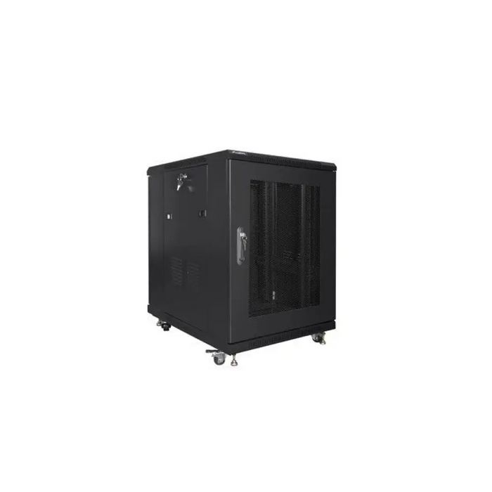 Lanberg стелаж шкаф 19’’ свободно стоящ 15U/600x800 (плосък