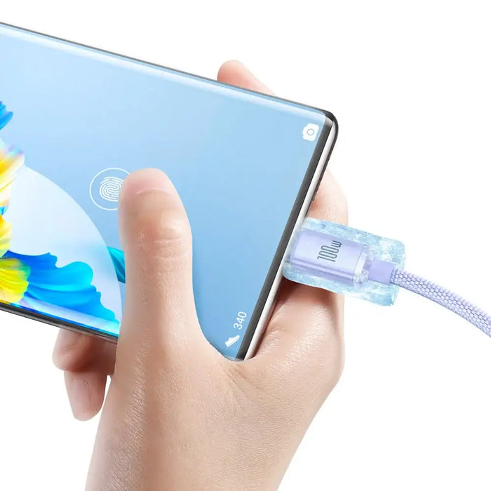Кабел Baseus Crystal Shine Series USB кабел за бързо