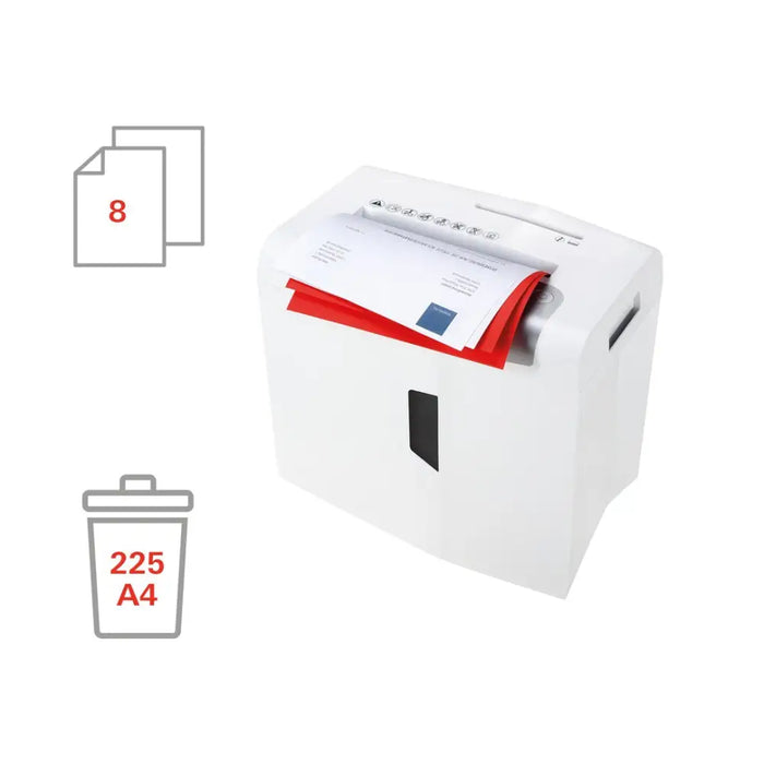 Шредер за документи HSM shredstar X8 4,5 x 30 мм + отделен