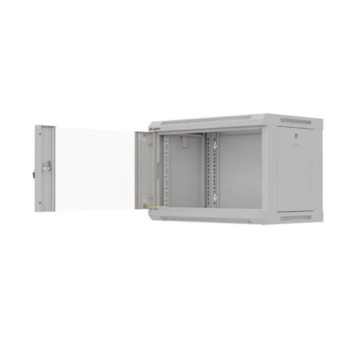 Шкаф Lanberg 19’’ стенен монтаж 6U/540x350 (плосък пакет)