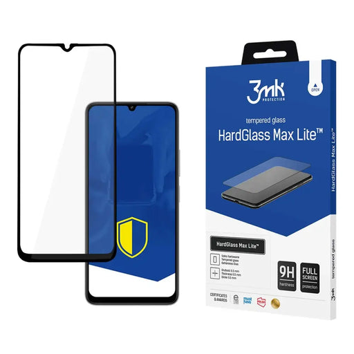 Закалено стъкло 3mk HardGlass Max Lite с черна рамка