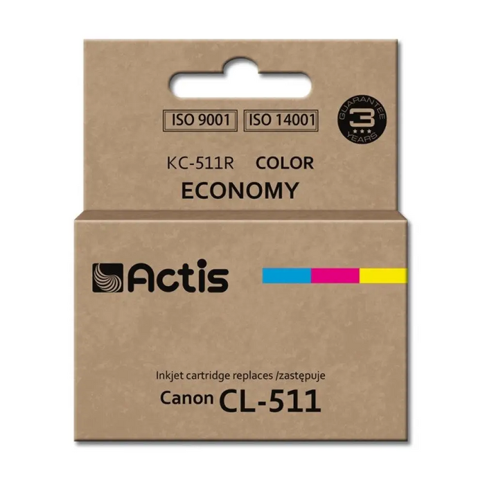 Мастило Actis KC-511R (заместител за Canon CL-511;