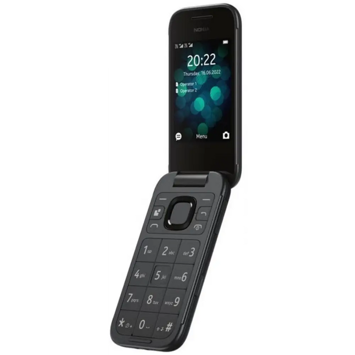 МОБИЛЕН ТЕЛЕФОН GSM NOKIA 2660 FLIP 4G DS BLACK 2.80 ’