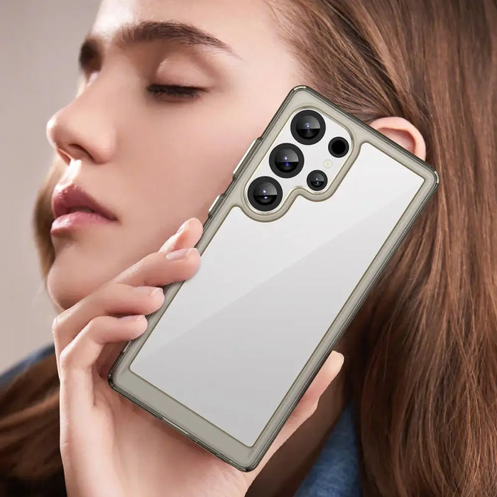 Кейс Outer Space с гел рамка за Samsung Galaxy S25 Ultra