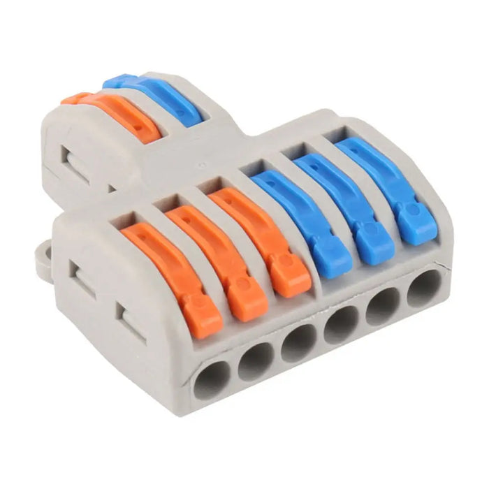 КОНЕКТОР ДВУПОСОЧЕН 2P-6P 1 БРОЙ D-IL