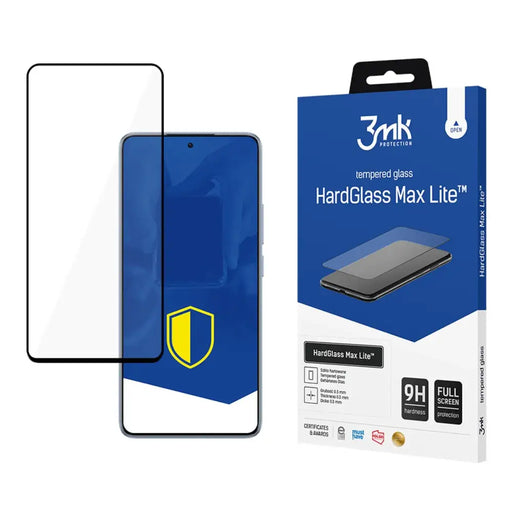 Закалено стъкло 3mk HardGlass Max Lite Black за Xiaomi 14T