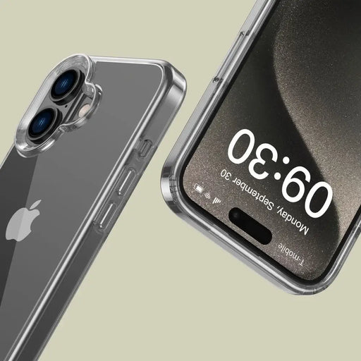 Хибриден калъф Tech-Protect FlexAir за iPhone 16 - прозрачен